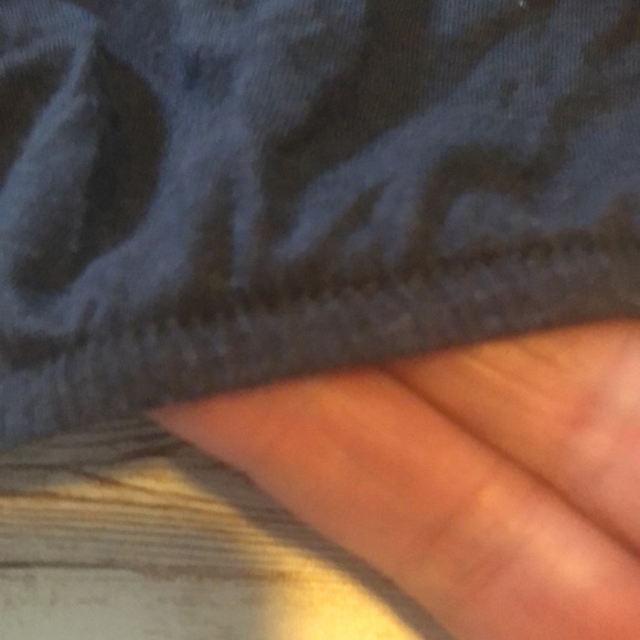 American Eagle, spaghetti strap, bust ruffle, cropped tank top - junior size L - Picture 7 of 9